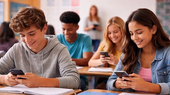 Minnesota Enacts School Cellphone Ban to Reduce Classroom Distractions (study in minnesota )